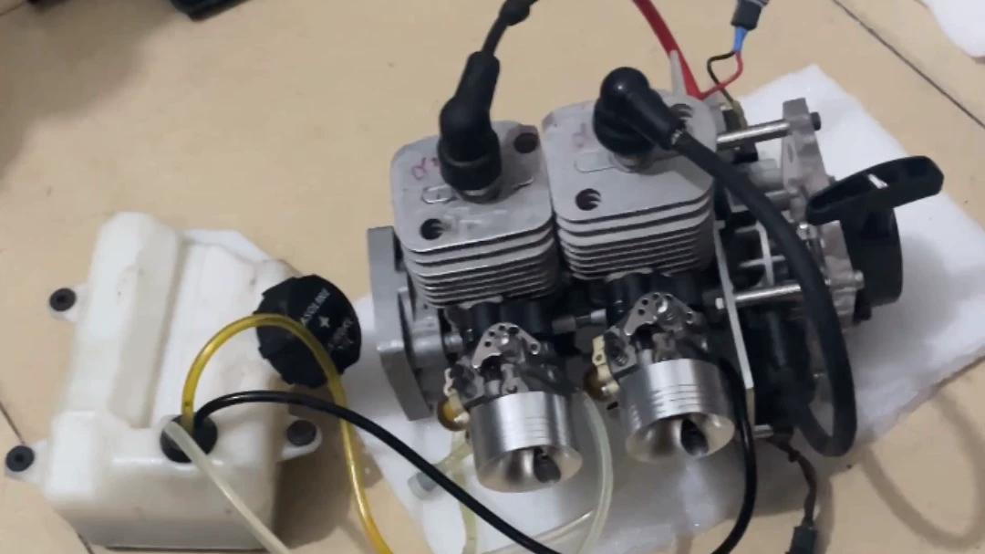 DIY Baja 5T Twin-Cylinder 52cc 1/5 Scale Gas Engine Model Kit