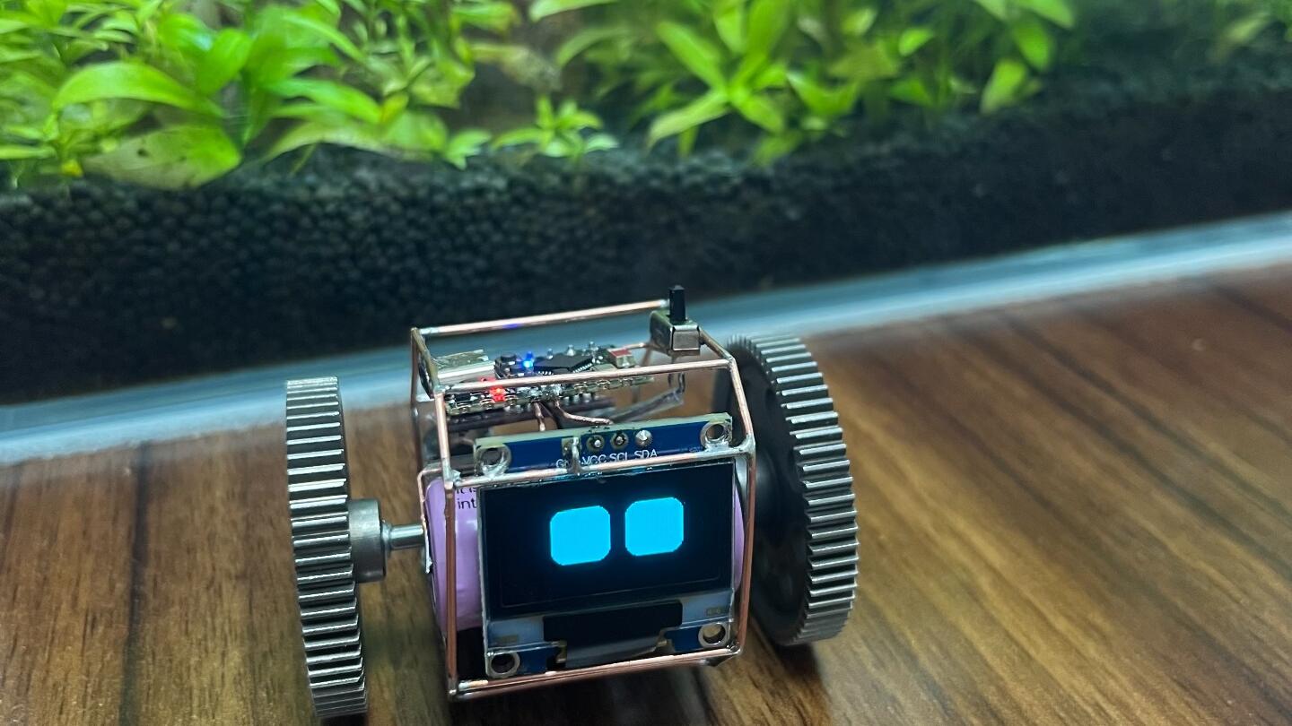 Upgraded DIY Desktop Smart Robot Kit – 1:1 Replica with WiFi Time Sync & Multi-Mode Control